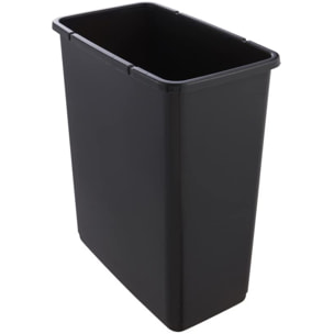 Cubo de la Basura Premium con Tapa Abatible, Magne, Gris grafito