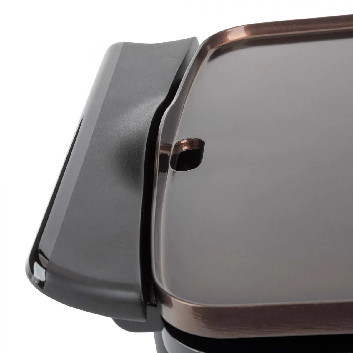 Plancha de cocina eléctrica JATA JEGR0550 de 46 x 28 cm. Resistencia patentada. Antiadherente. 2700 W