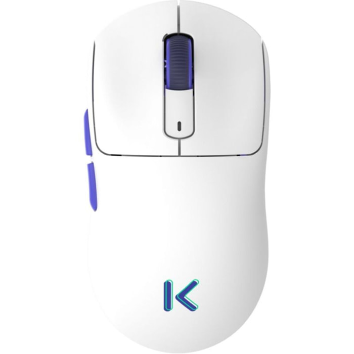 Souris Gamer Sans Fil SKILLKORP M20 Blanche Ultimate 1K