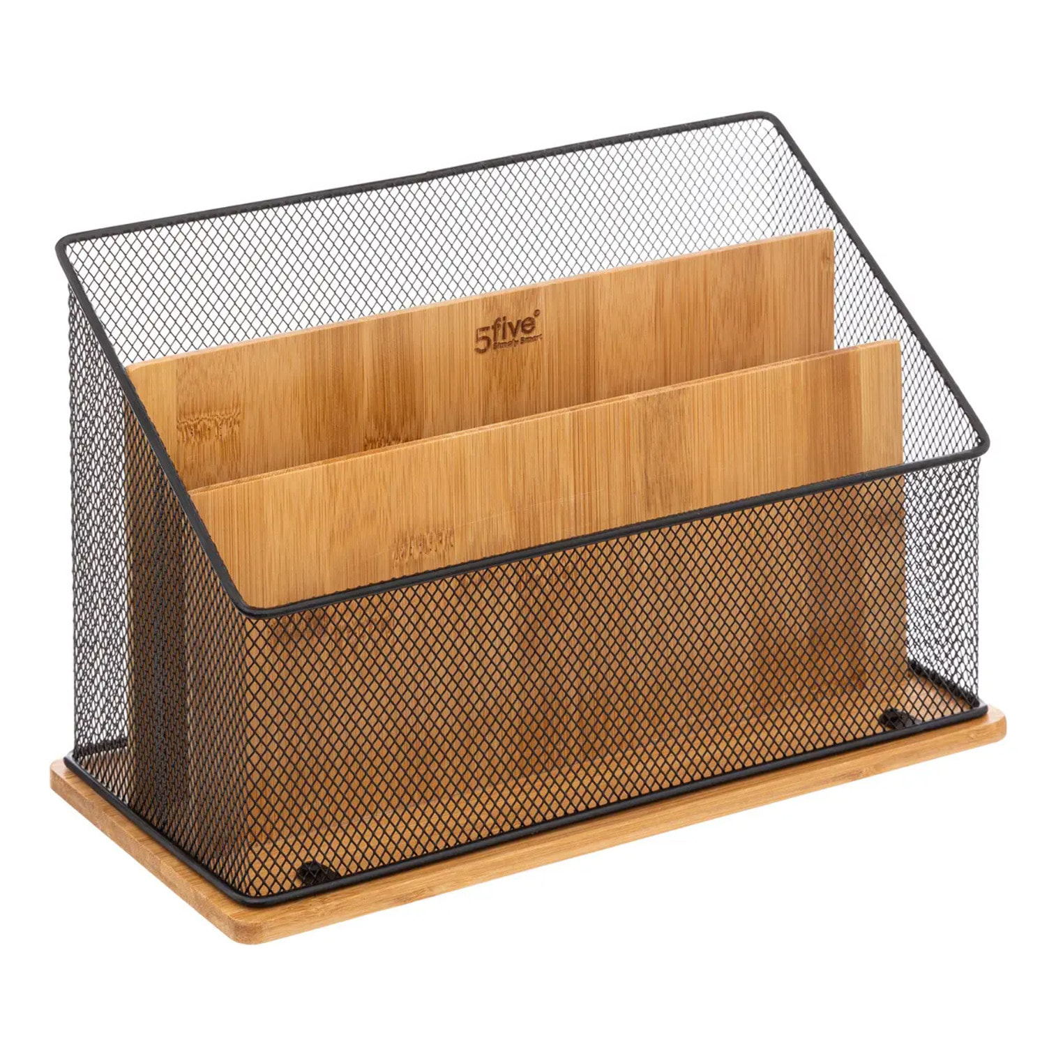 Organiseur de bureau "Havi" bambou noir