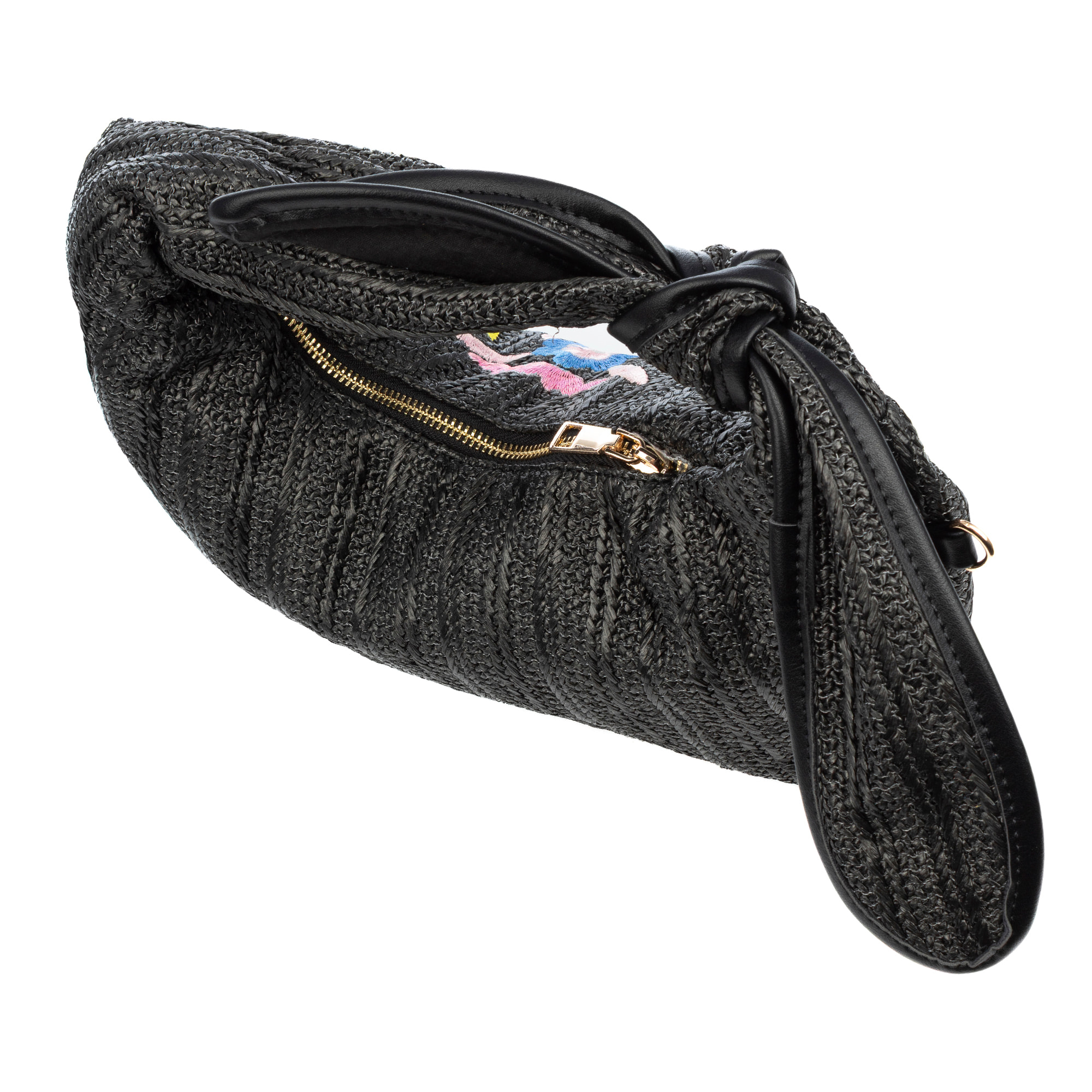 Bisagno Bolso de hombro Mujer. Fabricado en tela y piel sintética PU con diseño de flores.