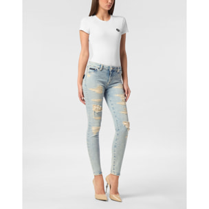 PHILIPP PLEIN Jegging de cintura alta