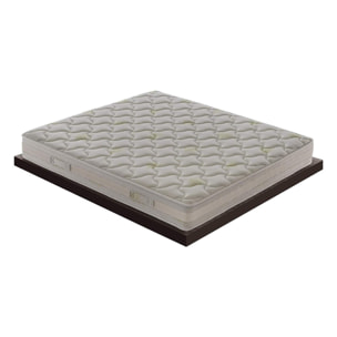 Materasso 100x190 in Memory Foam - 5 cm memory foam - Alto 25 cm - 9 Zone di Comfort - Rivestimento Aloe Vera