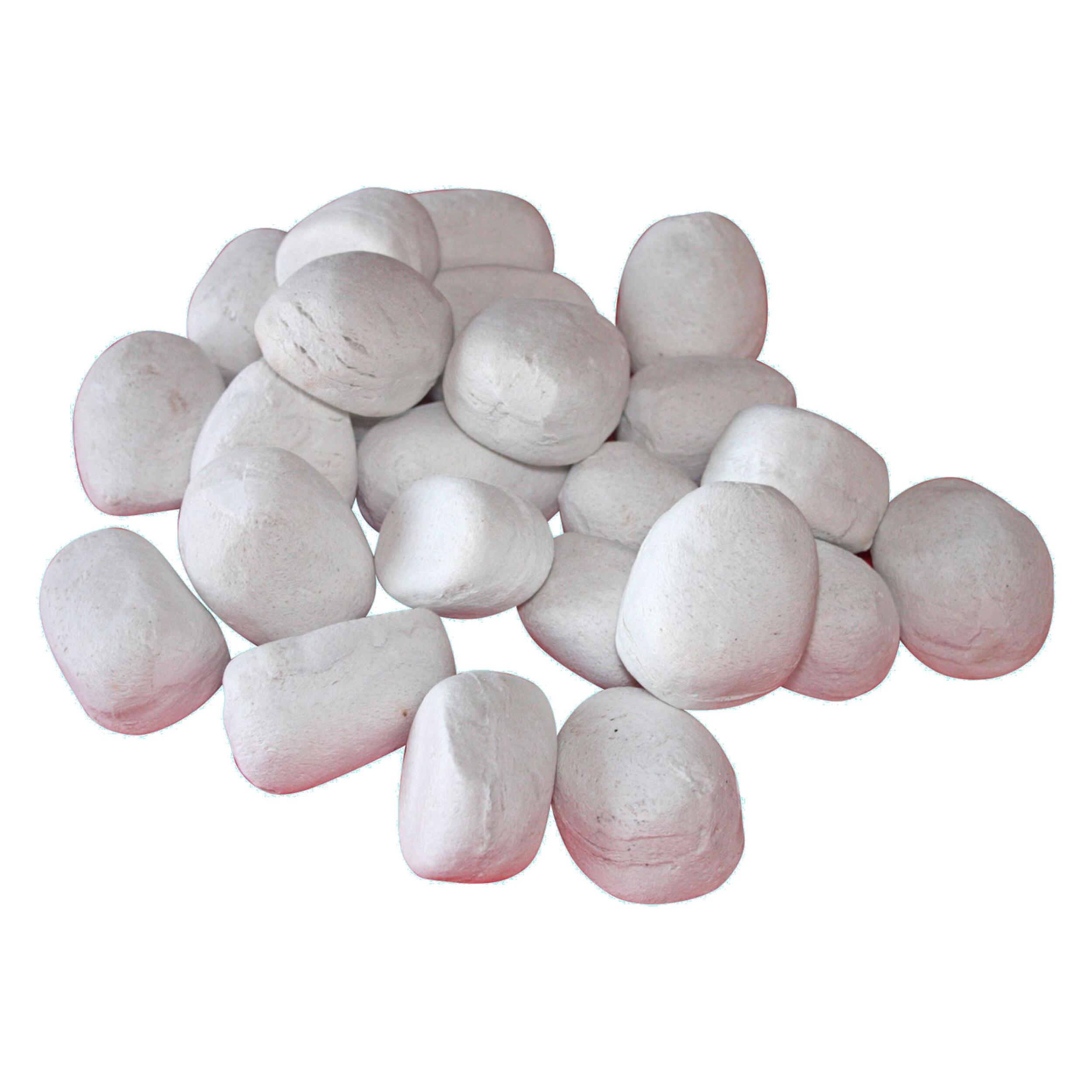 Pierres décoratives en fibre céramique pour cheminées à l'éthanol. 24 pièces