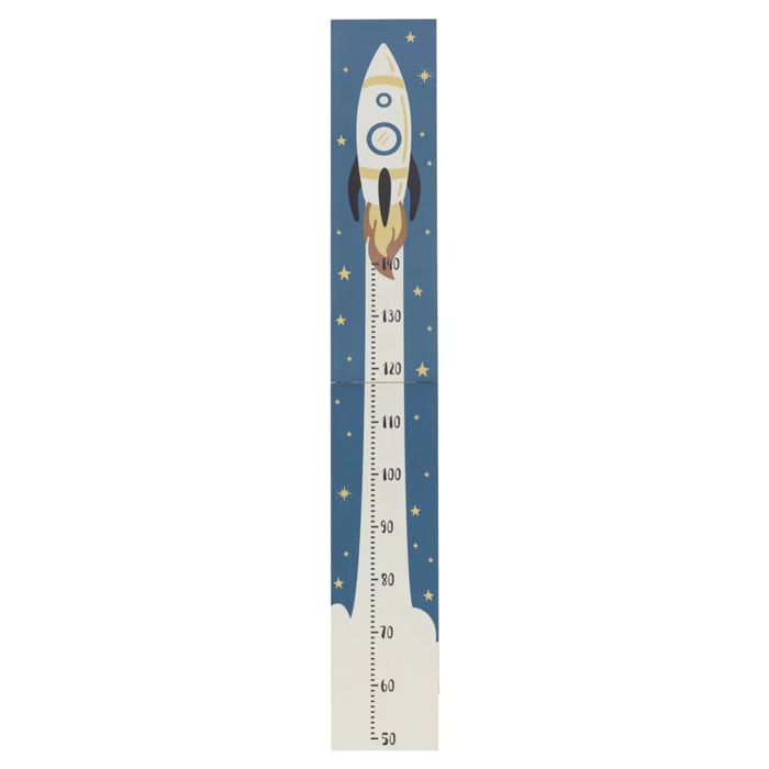 Toise enfant "Espace" H140cm bleu