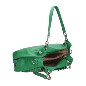 Borsa a mano da donna Made in Italy - Modello Ereba - 100% pelle - 38.0 x 30.0 x 12.0 cm