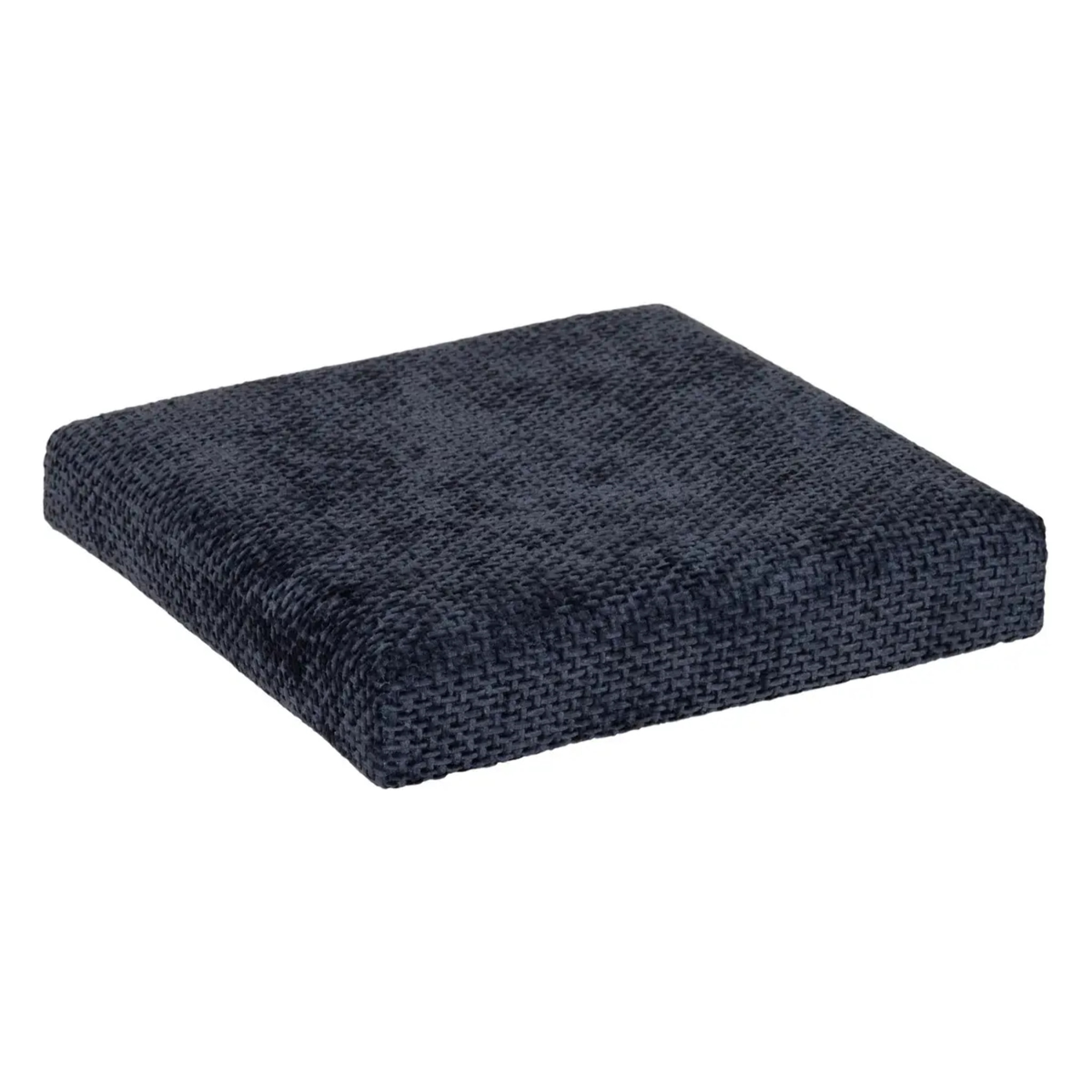 Pouf Mix'N Modul carré pliable 31x31cm bleu