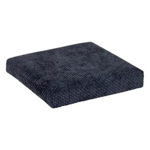 Pouf Mix'N Modul carré pliable 31x31cm bleu