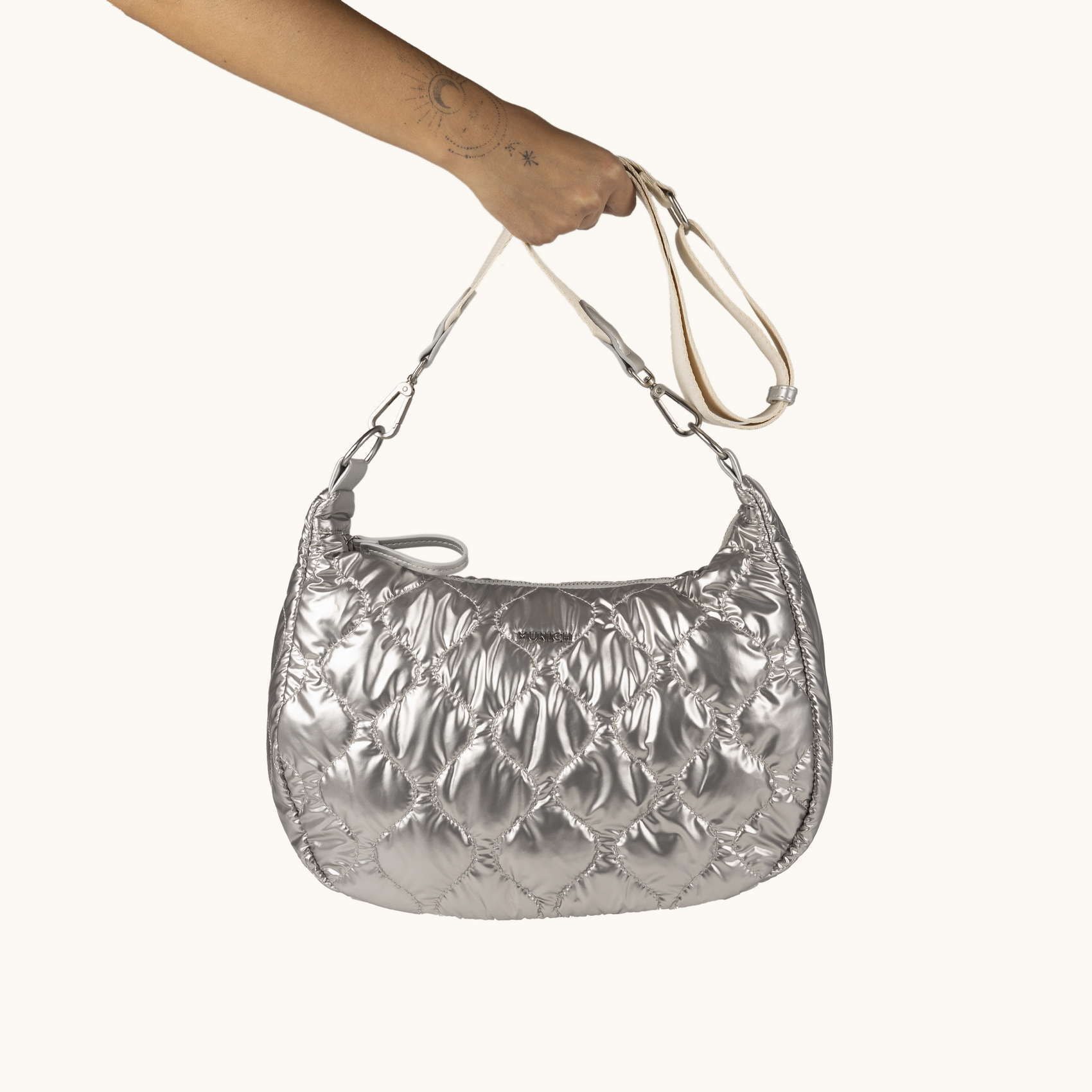 COVER FW25 CROSSBODY HOBO C/SILVER