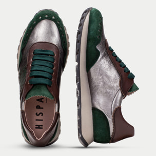 Deportivo Loira Verde acero marron 3 cm