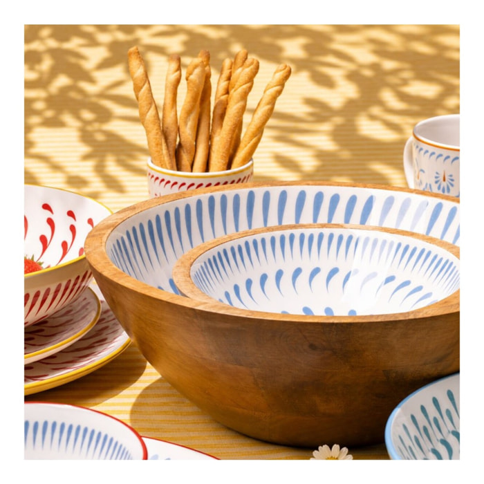 Set de 2 saladiers + couverts, KYOTO