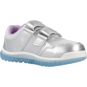 Zapatillas Niña de la marca GEOX  modelo B LIGHTYLOO GIRL PLATA