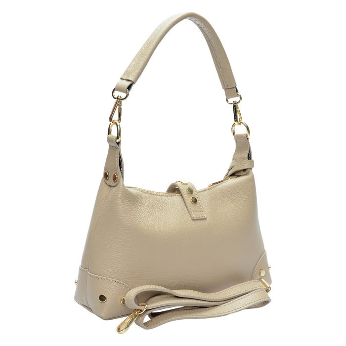 Borsa a tracolla Anna Luchini Beige