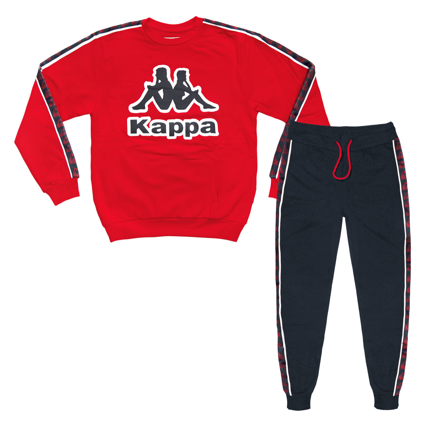 Tuta Ragazzo KAPPA 8 / 16 Anni Cotone Felpato