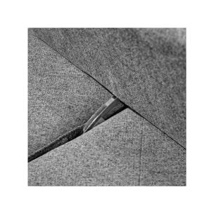 Angle en tissu gris pour canapé modulable - FINN