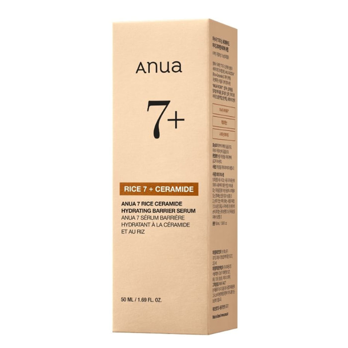 7 Rice Ceramide Hydrating Barrier Serum - Sérum Hydratant et Nourrissant pour Renforcer la Barrière Cutanée 50ml