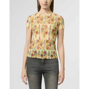 PHILIPP PLEIN Tulle Sexy Pure Fit T-Shirt Gelato