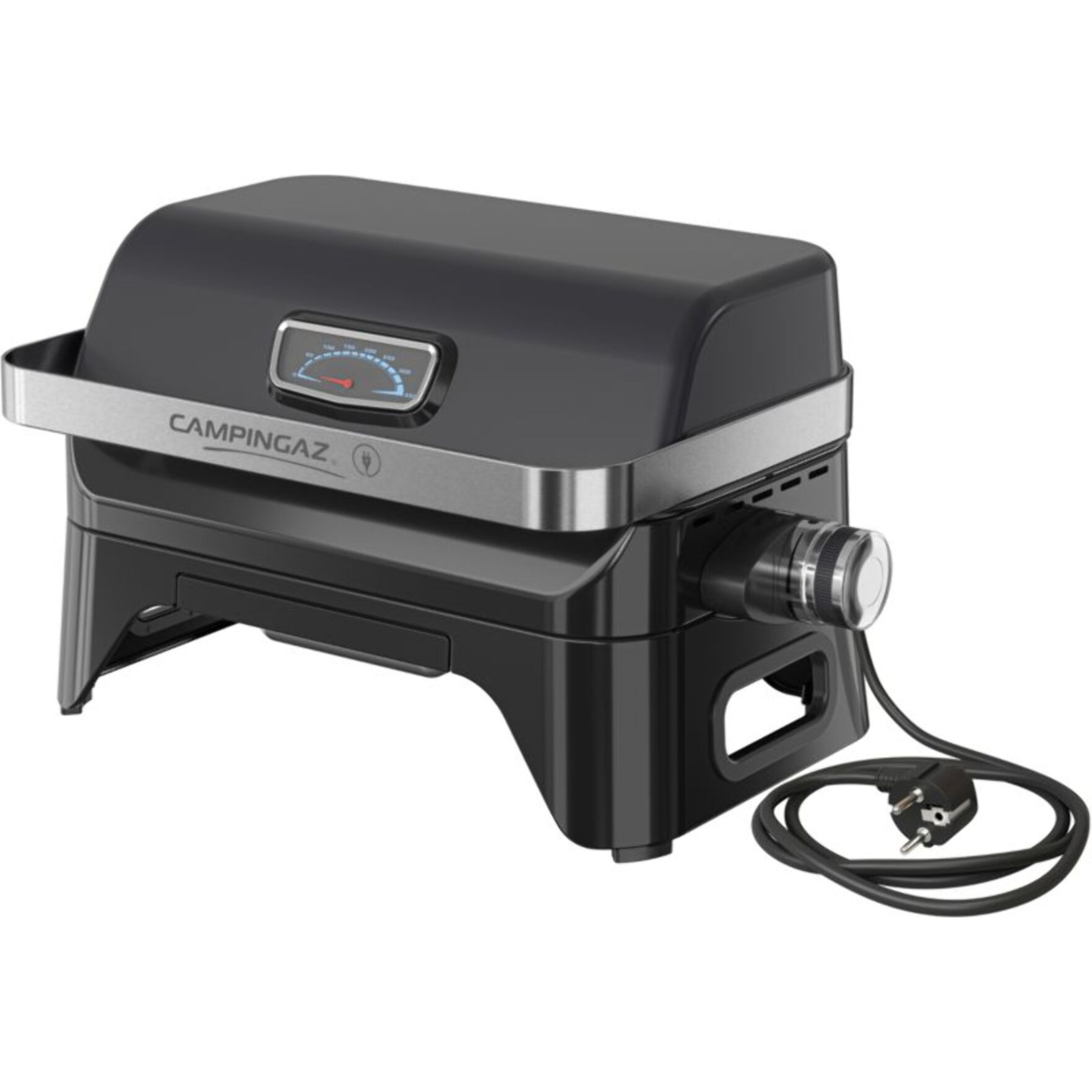 Barbecue électrique CAMPINGAZ attitude 2GO noir à poser, 48x26 cm