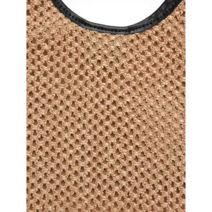 Borsa da mare Carla Ferreri Nero