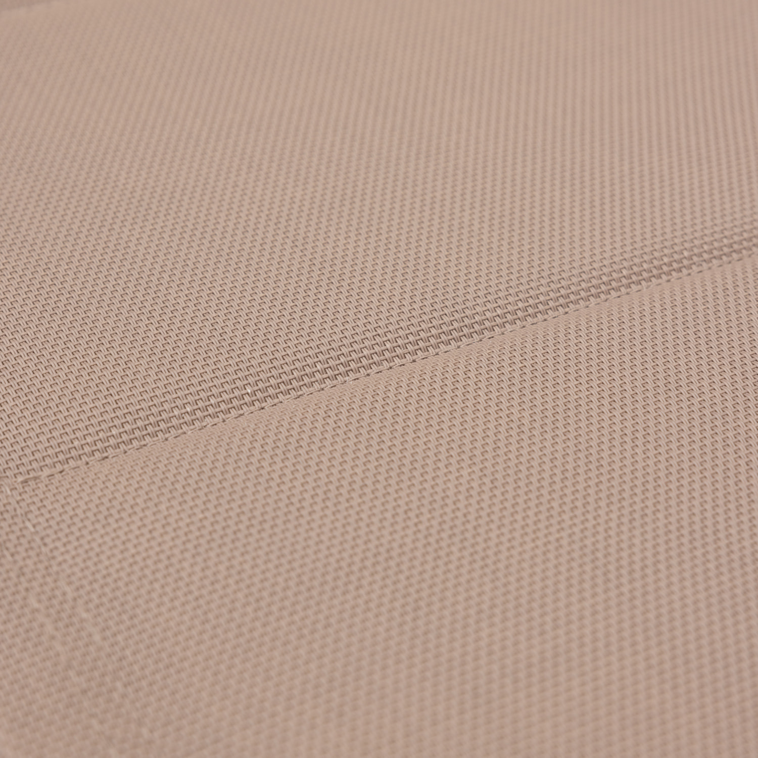 Bain de soleil BARBADOS en textilène taupe - aluminium taupe