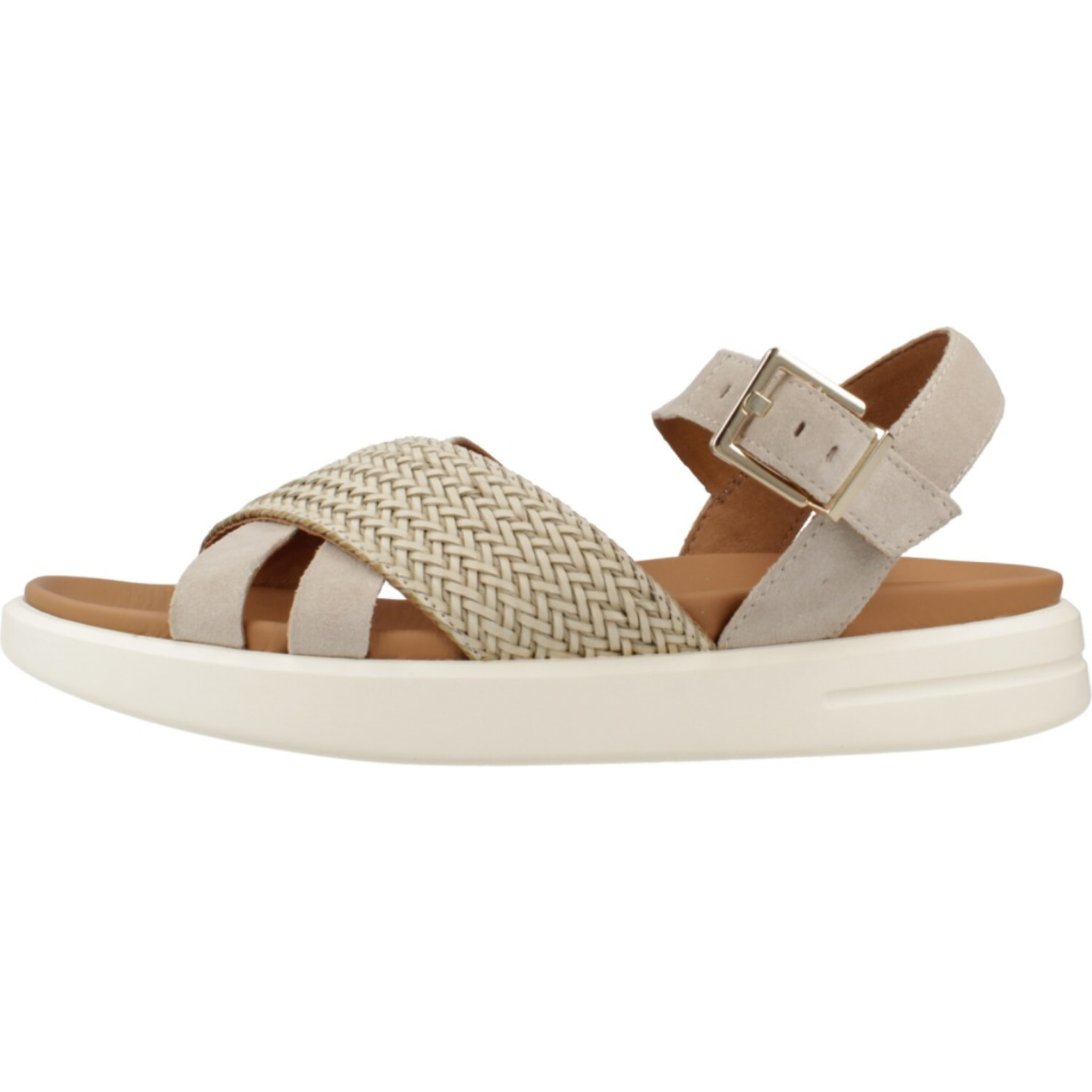 Sandalias Mujer de la marca GEOX  modelo D XAND 2S Light Brown