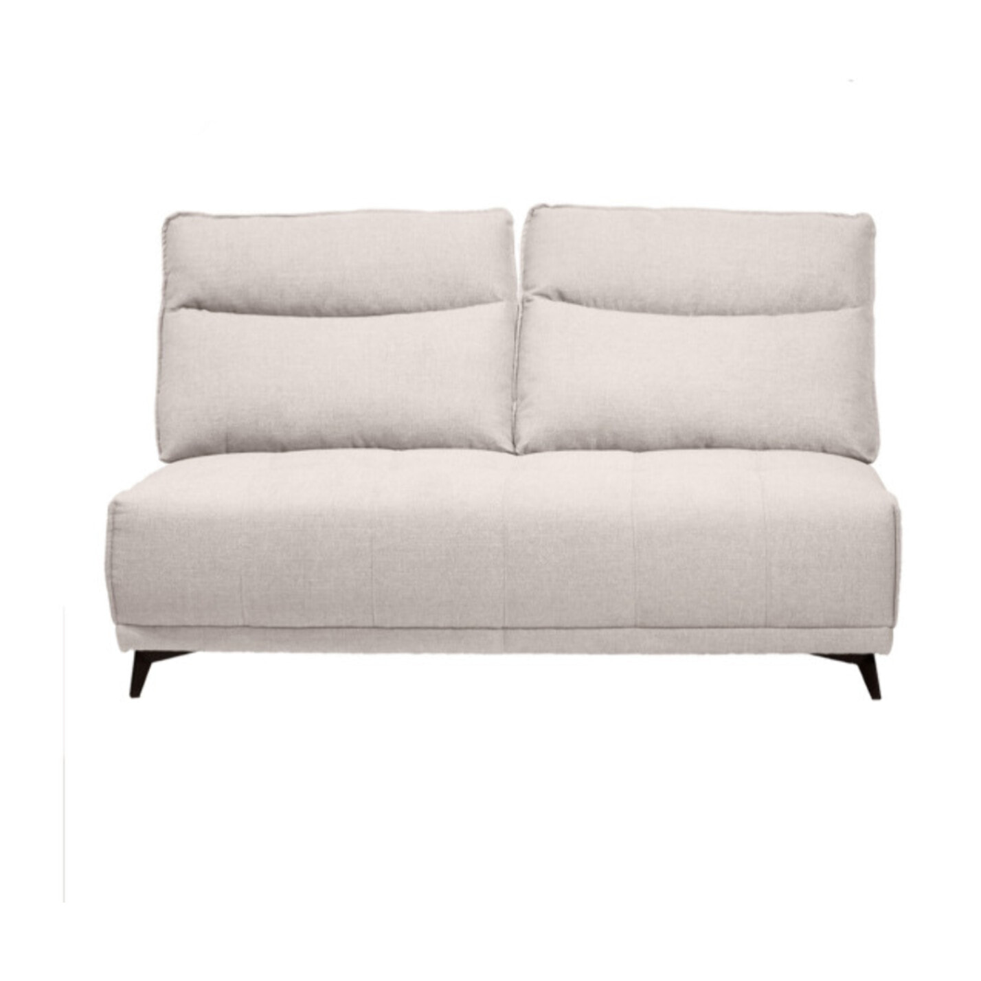 Chauffeuse 2 places de canapé modulable en tissu - BORA