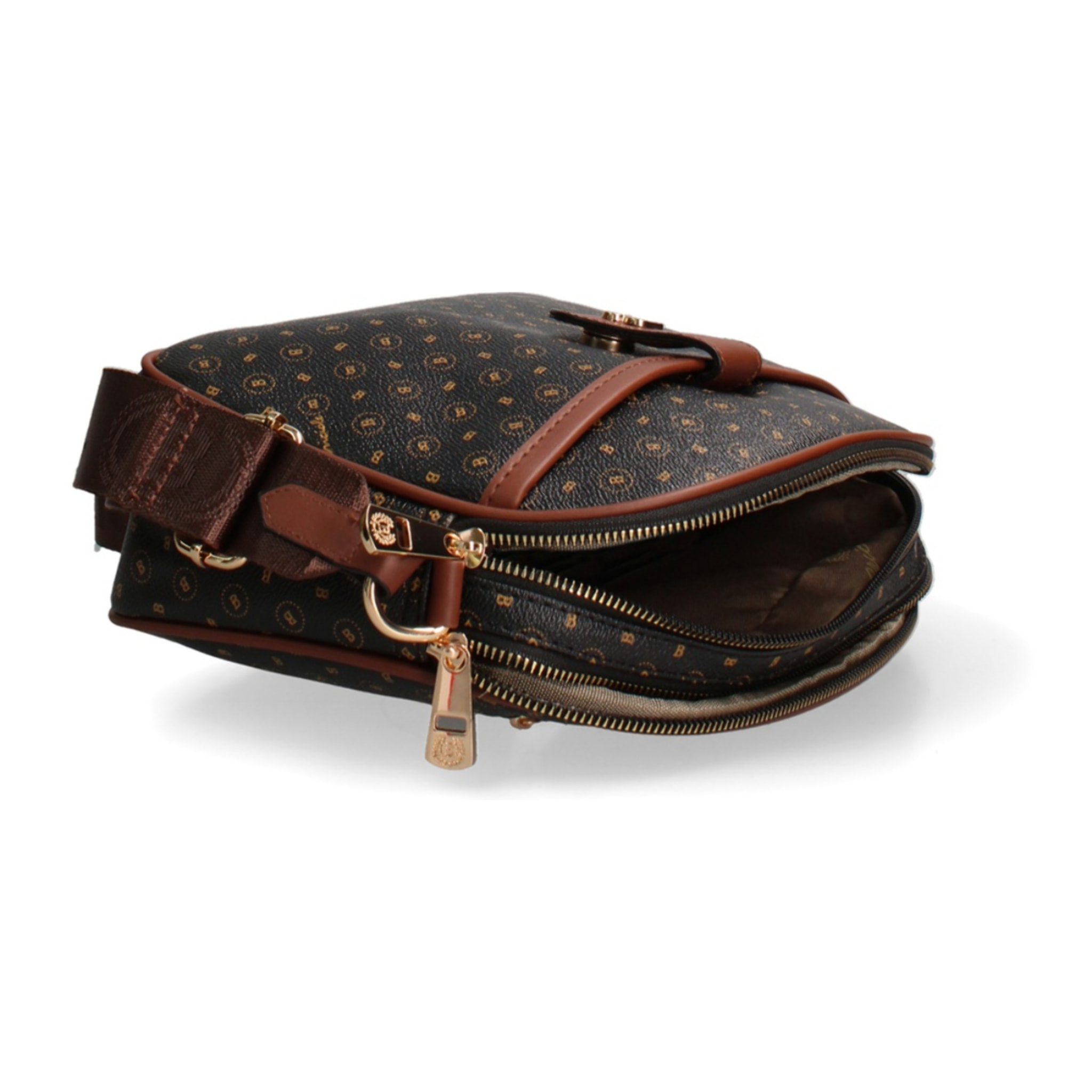 Borsa a tracolla da donna - Modello Eolanda - 100% poliuretano - 27.0 x 20.0 x 9.0 cm