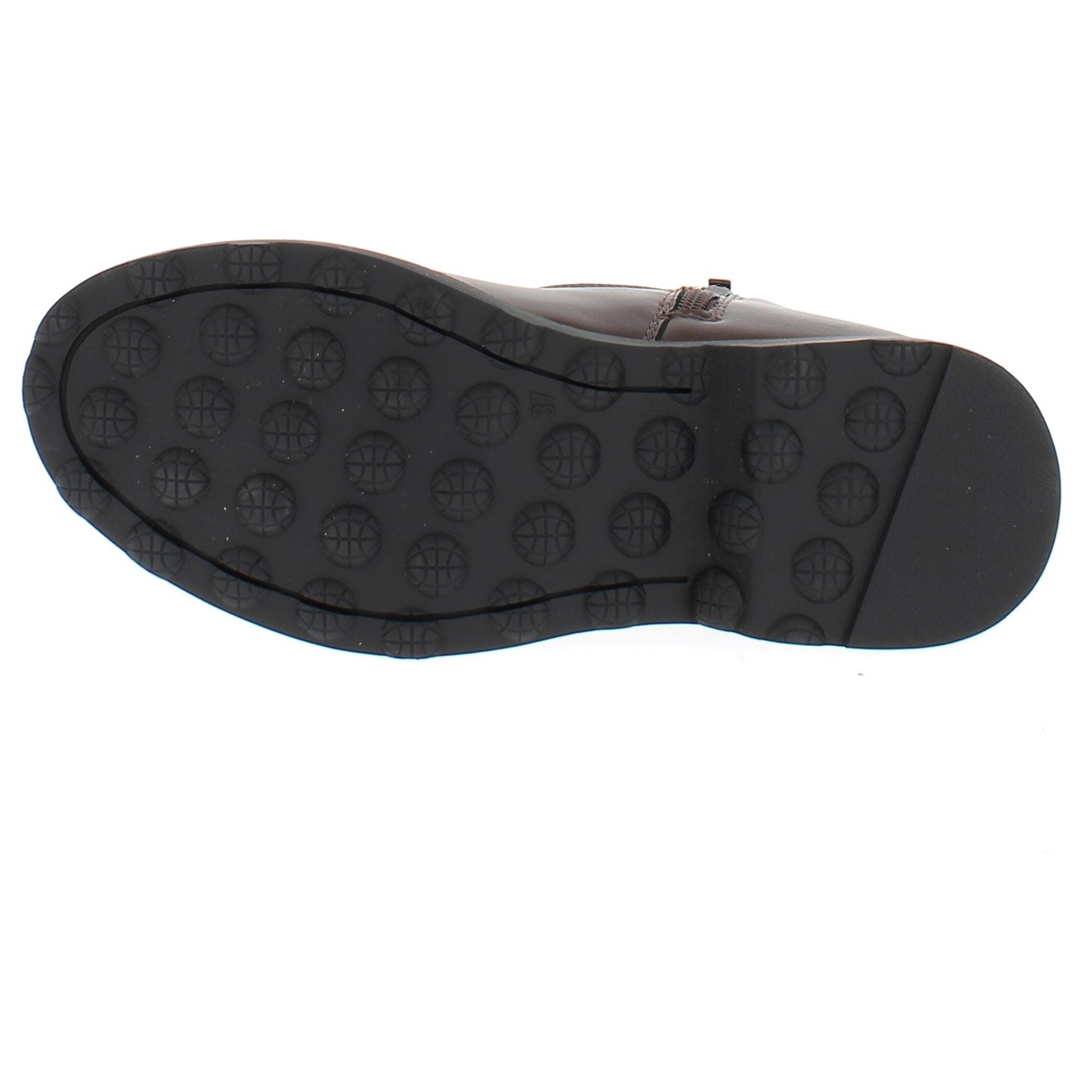 Armata di Mare Scarpe Donna Chelsea Boots con Zip Laterale AMD W52C67 Brown