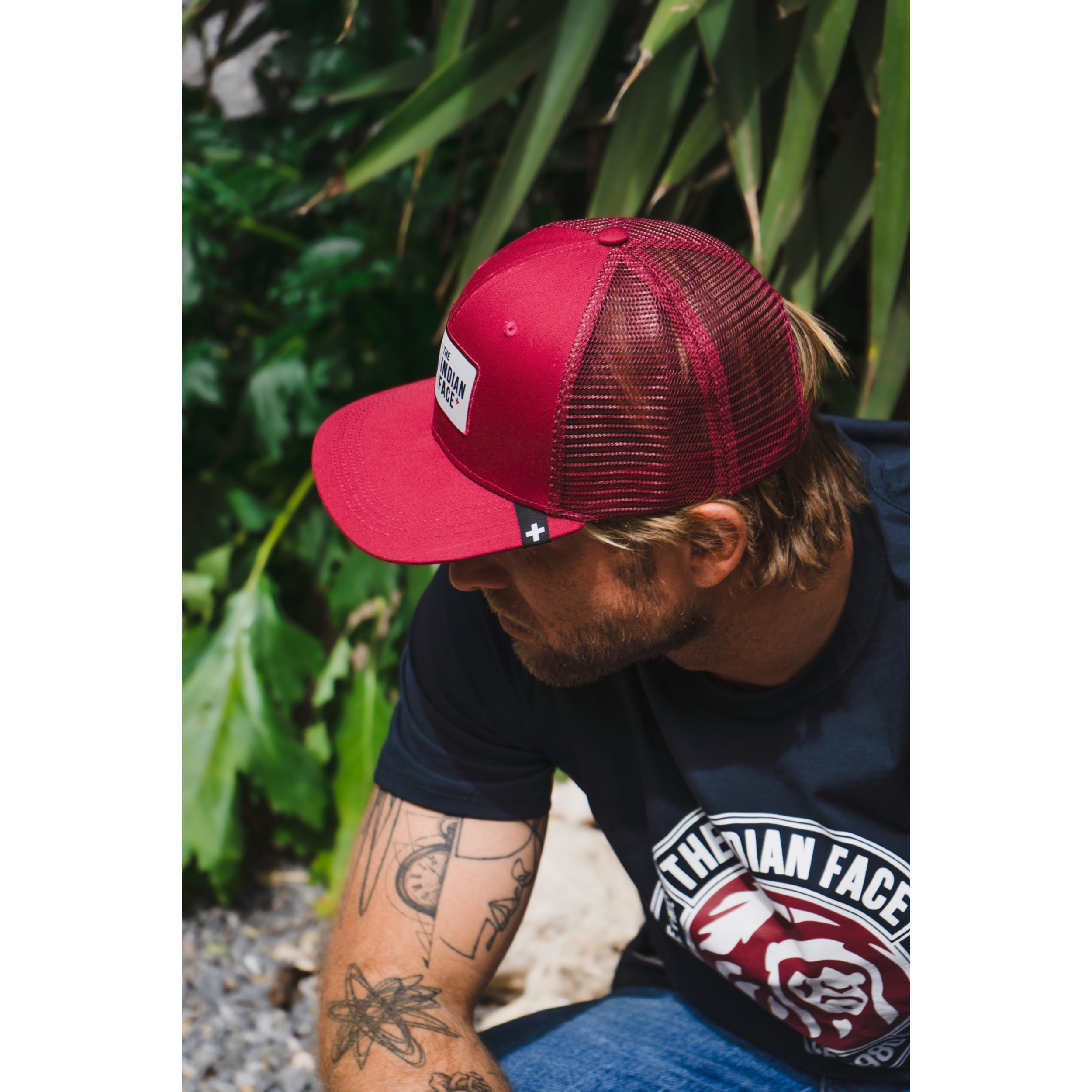 Gorra Latitude Rojo The Indian Face para hombre y mujer