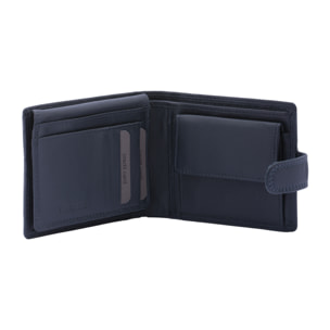 Portafoglio  da uomo In Vera pelle Made in Italy 12,5x9,5x3 cm