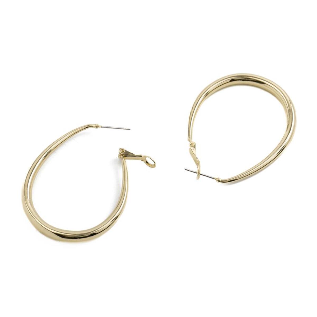 Pendientes Lux by Lux acabadoss en oro amarillo de 18k