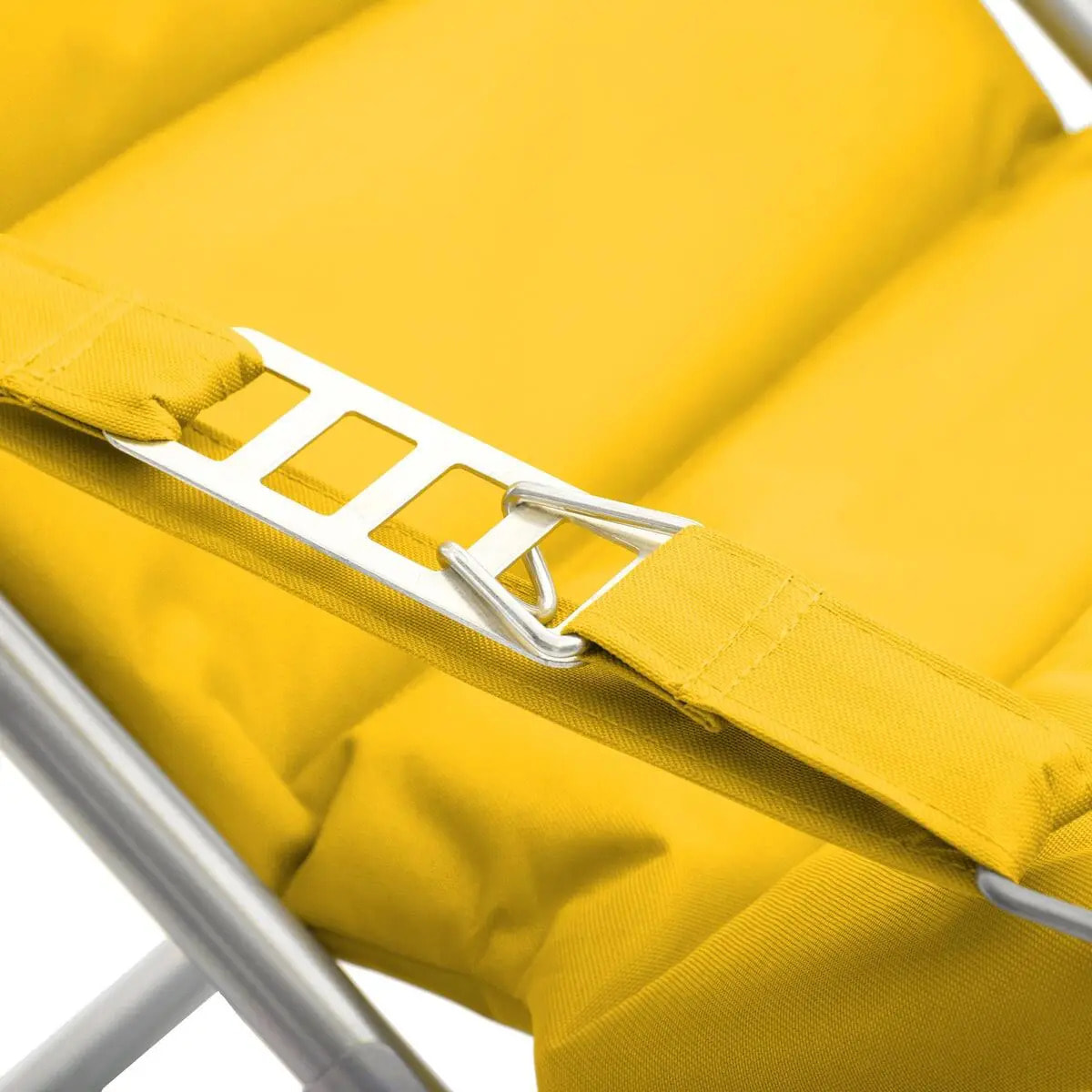 Fauteuil relax de jardin Milos Jaune moutarde