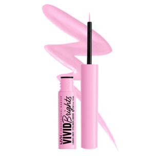 NYX Professional Makeup Eyeliner Liquide Vivid Brights Sneaky Pink