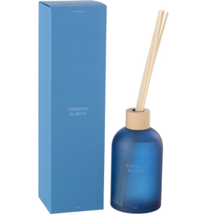 J-Line Bâtonnets parfumés Accords Essentiels - Embruns Marins - bleu -  550ml