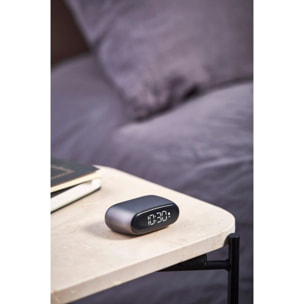 Réveil LEXON Minut ultra-compact Rechargeable Gris