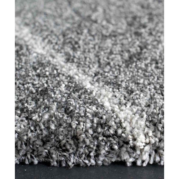 Tappeto Moderno Soggiorno Salotto Grigio Scuro Antracite