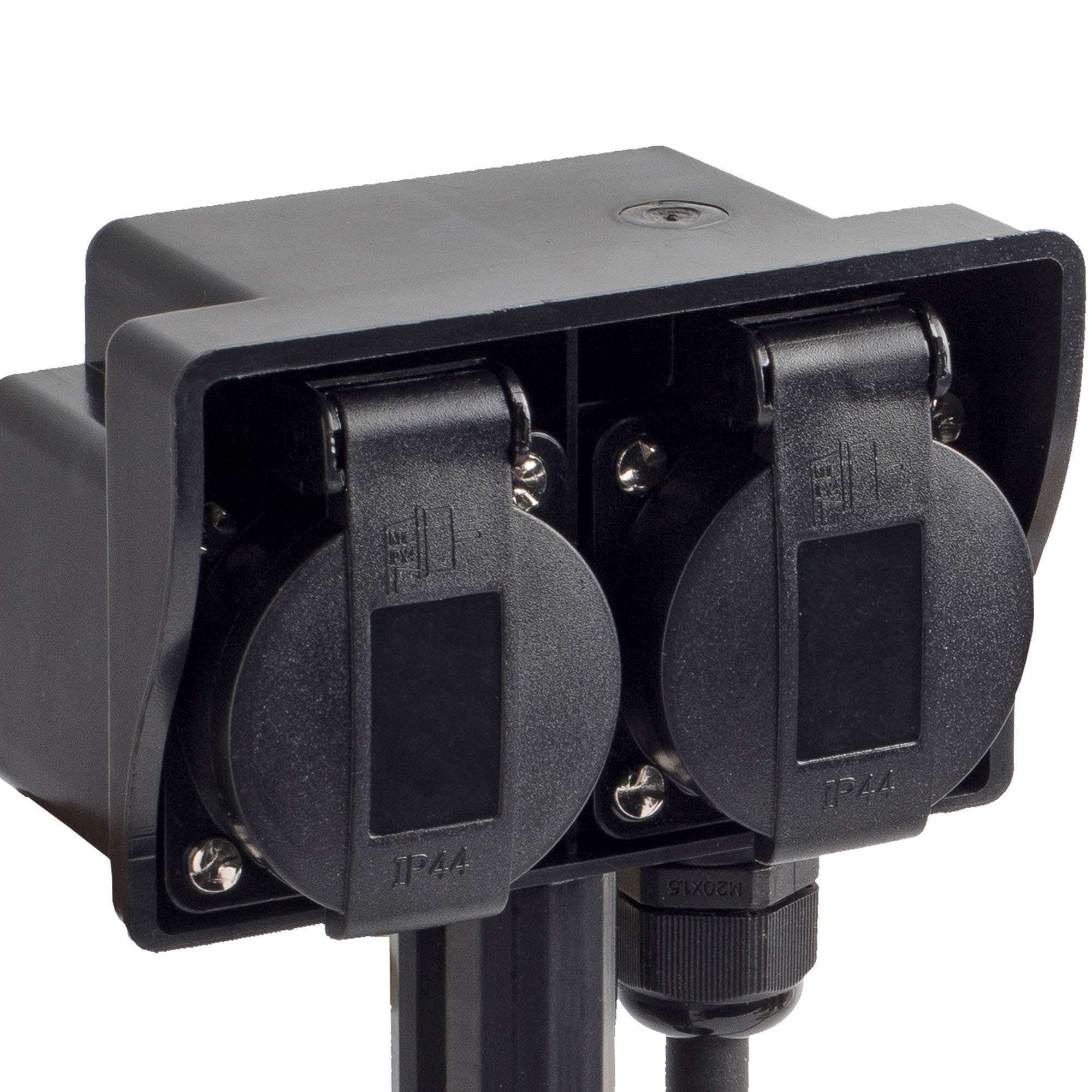 GARTEN-1 Lampada picchetto nera