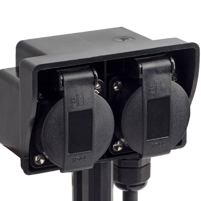 GARTEN-1 Lampada picchetto nera