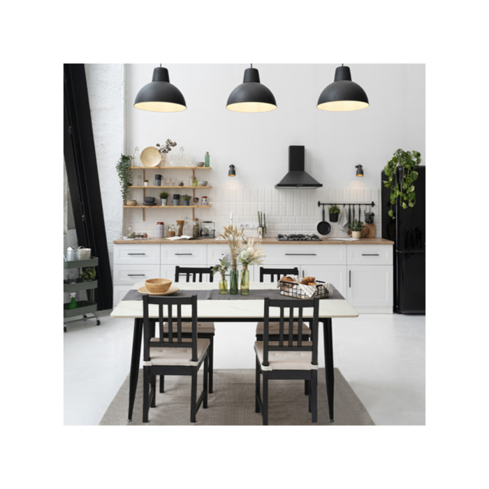 Table de repas en céramique 130 x 70 cm - STONE 2