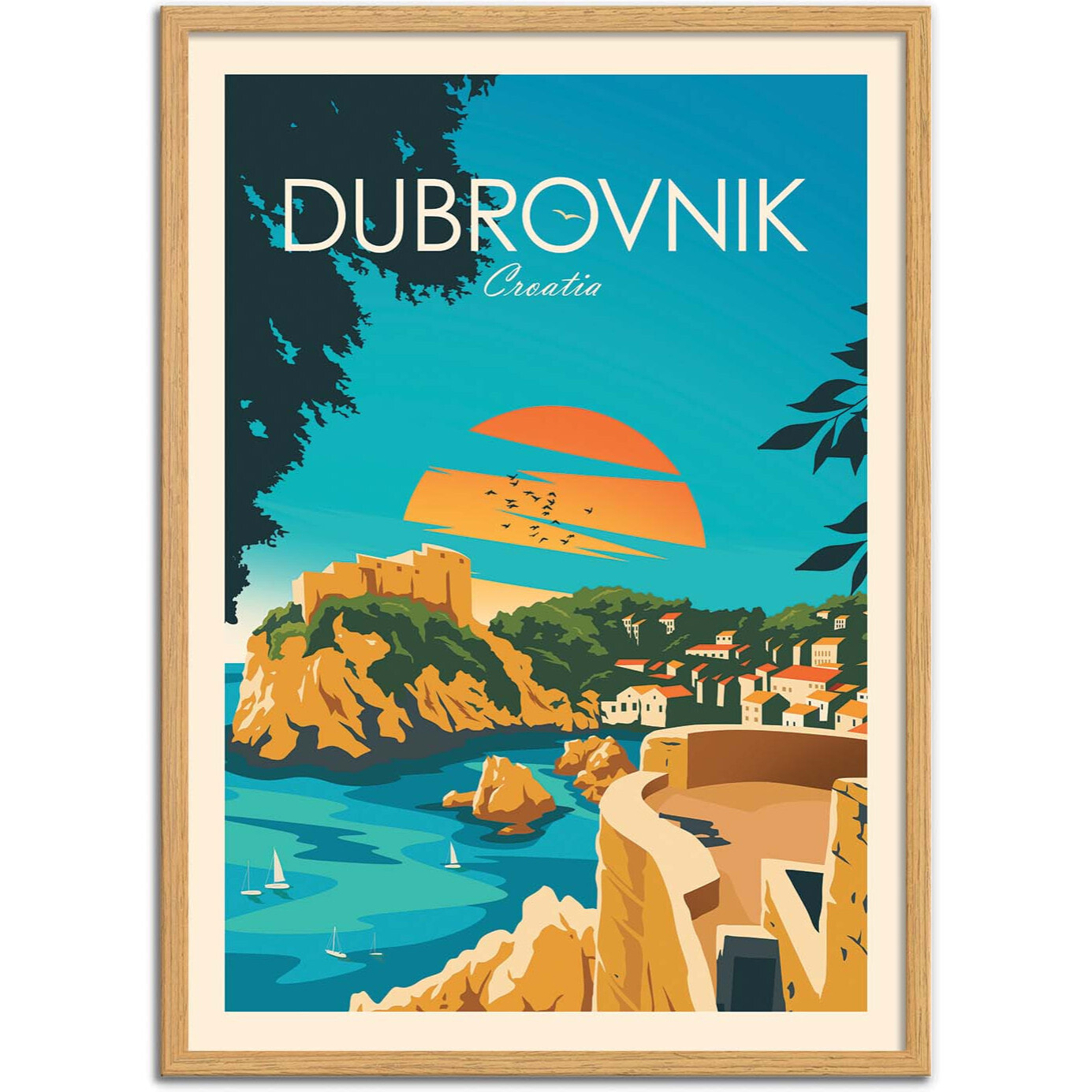 Affiche - Dubrovnik - Studio Inception