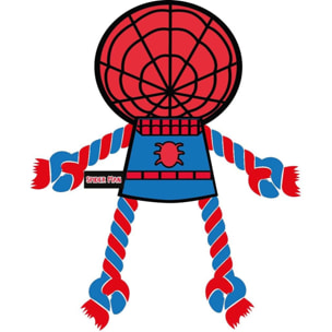 Cuerda Dental Para Perro Spiderman Red