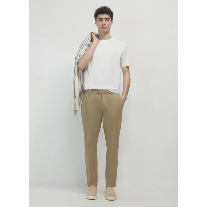T-shirt tessuto goffrato