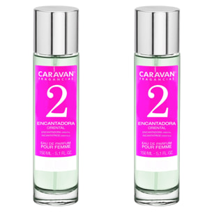 Caravan fragancias set de 2 frascos perfume de mujer nº2, de 150 ml