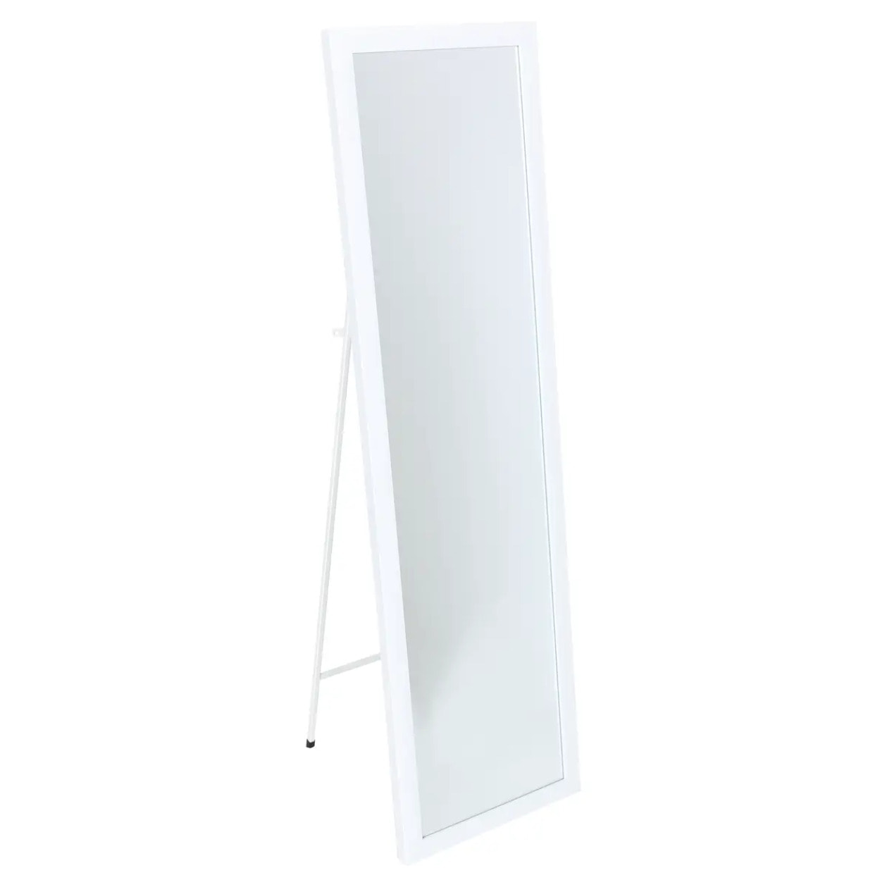 Miroir sur Pied Blanc 35x125cm