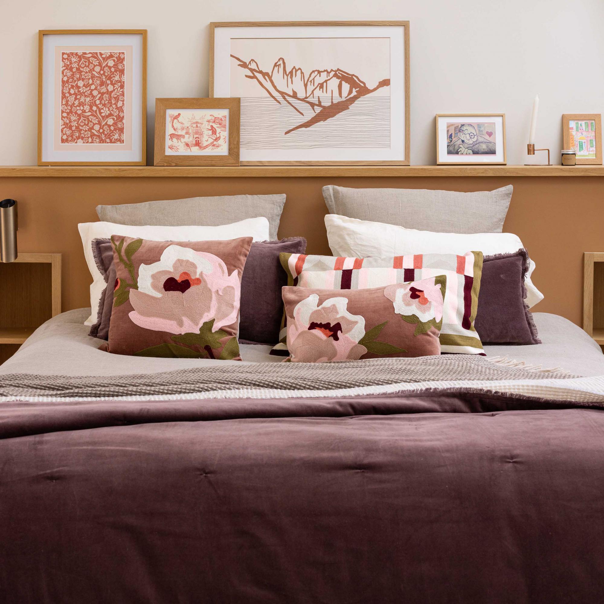 Coussin brodé Jason
