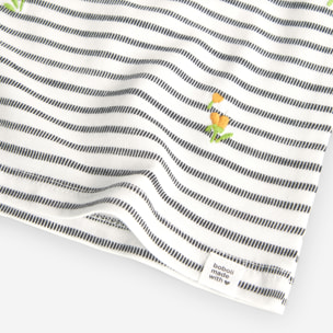 Camiseta punto listada de niña -BCI