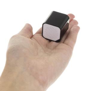 Mini altoparlante bluetooth cubico con vivavoce