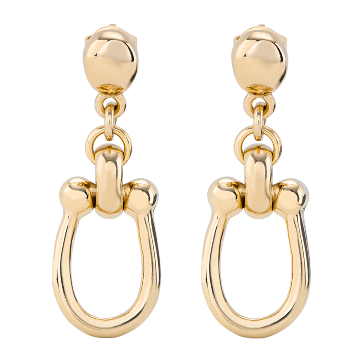 Pendiente Serotonin DORADO U