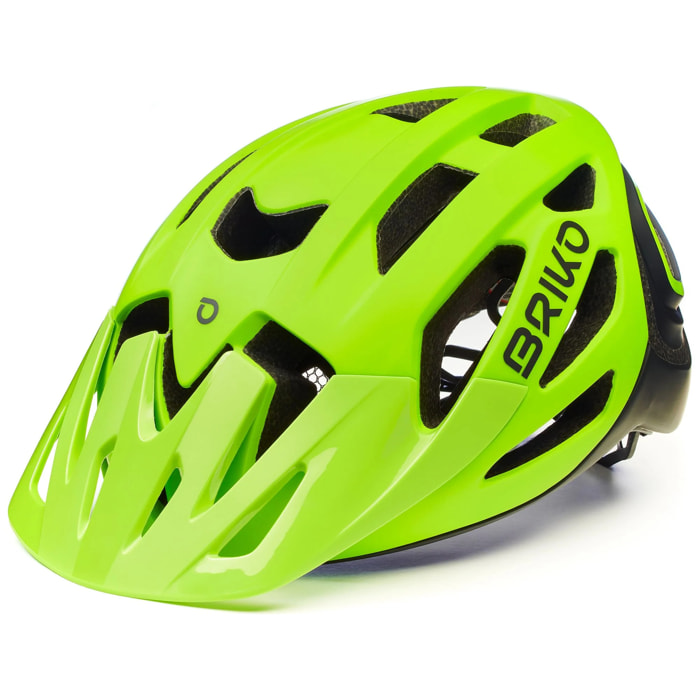 Caschi Briko Uomo Donna Verde Sismic