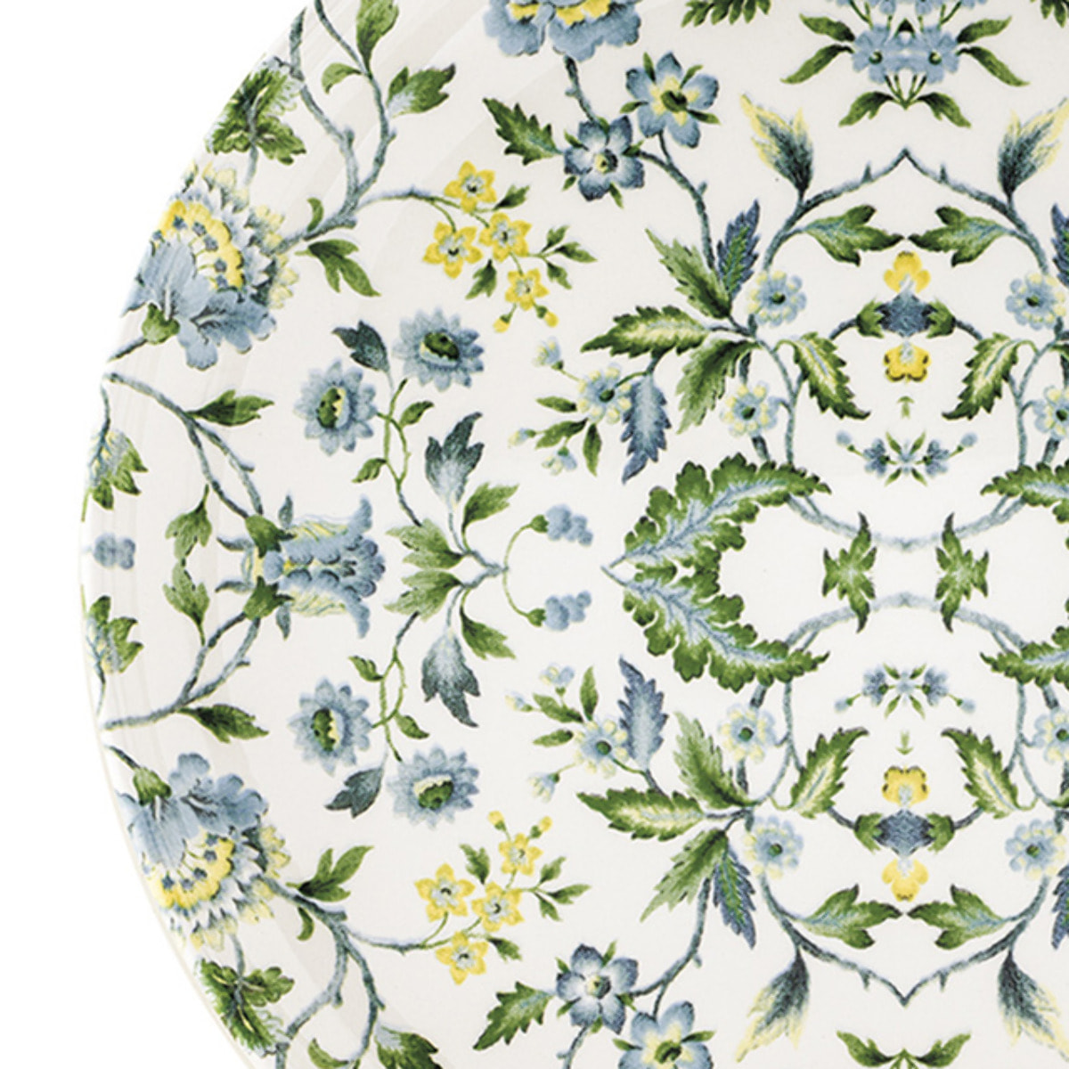Piatto da portata tondo Sanremo in ceramica sottosmalto